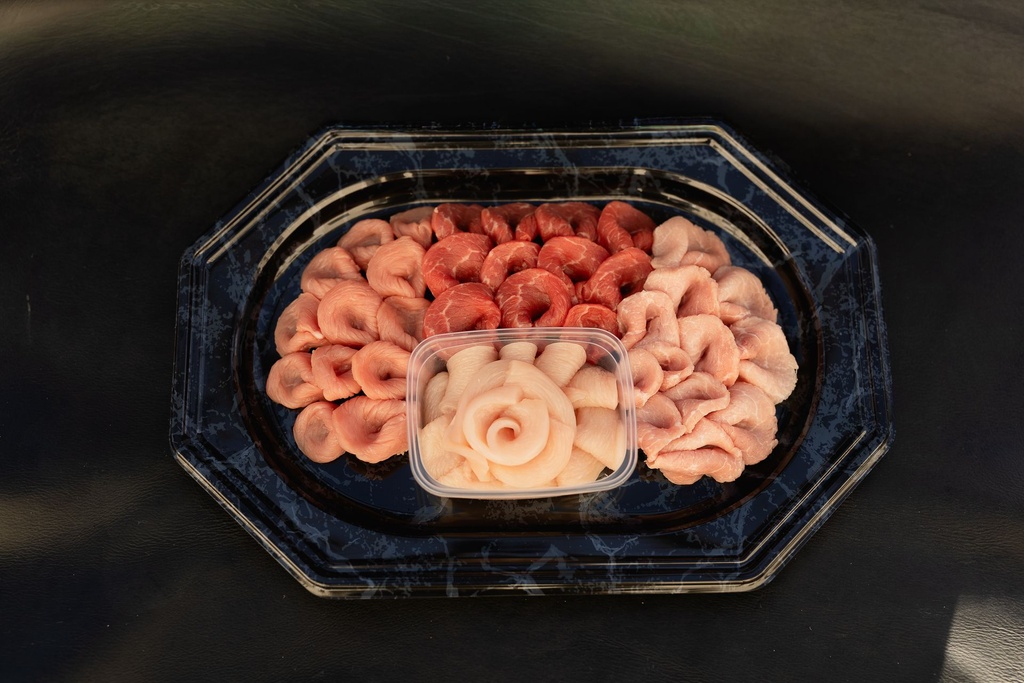 4er Rindshuft, Kalbshuft, Schweinsnierstück, Pouletbrust