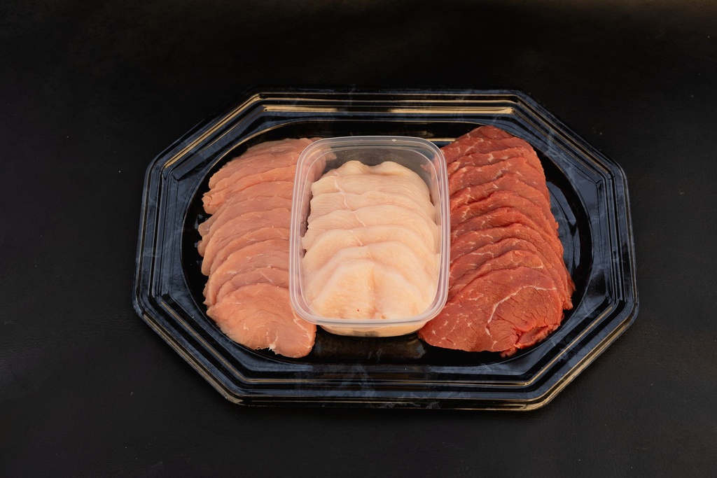 3er Rindshuft, Kalbshuft, Pouletbrust 